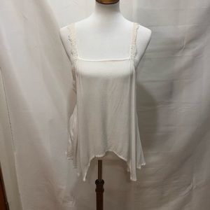 Free people intimate off white cami blouse